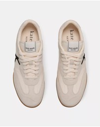 Kate Spade - KS Drift Smooth Leather Sneakers