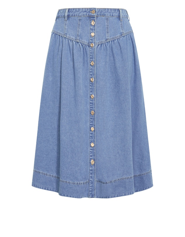 City Chic - Ari Denim Skirt