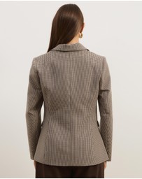 Atmos&Here - Serel Tailored Check Blazer