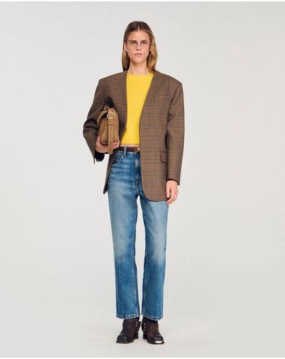 OCHER / BLUE