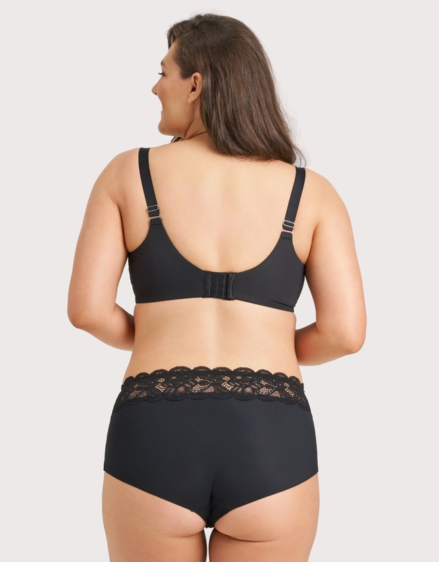Ava & Audrey  - Ava & Audrey Tilly Microfibre & Lace Full Brief