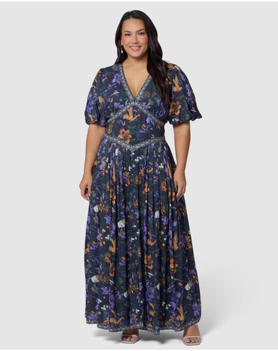 NAVY FLORAL