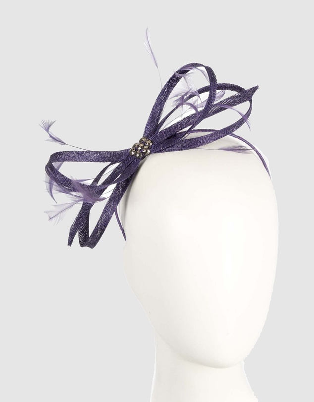 Max Alexander - Purple Loops Racing Fascinator