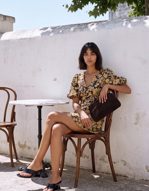 The Fated - Puff Sleeve Mini Dress
