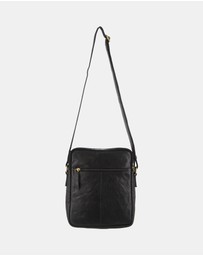 Pierre Cardin - Pierre Cardin Leather Unisex Cross Body Bag