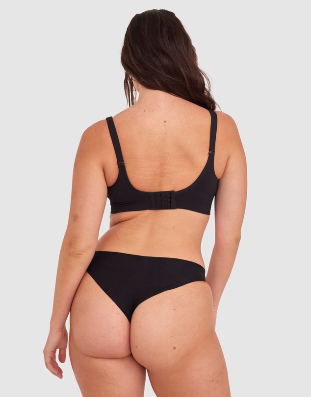 Bras N Things - Base Layers Wirefree Full Coverage - Black