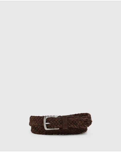 Oxford - Weston Mens Plaited Belt