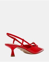 Steve Madden - Livy Red Patent Heels