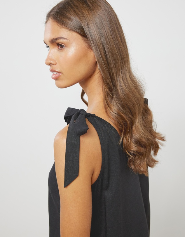 Atmos&Here - Marloe Linen Blend Mini Dress