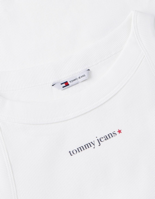 Tommy Jeans - Slim Essential Logo 1 Rib Tank