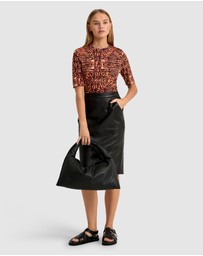 Oxford - Imogen Printed Jersey T-Shirt