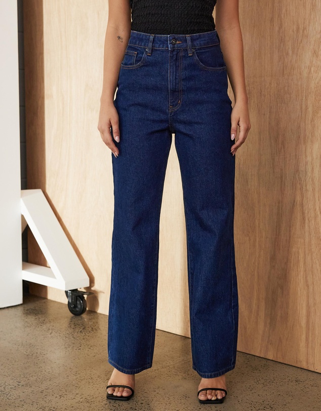 Atmos&Here - Quinn Wide Leg Jeans