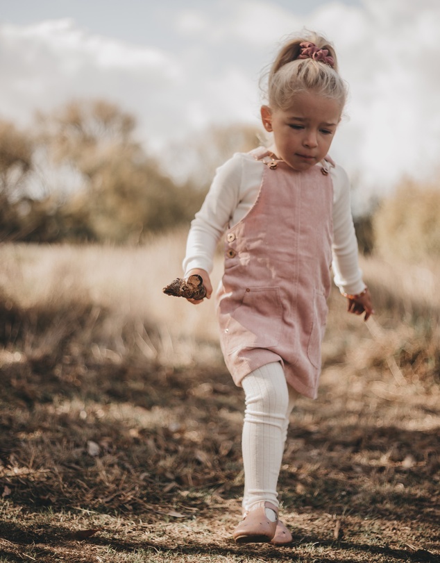 WITH LOVE FOR KIDS - Hazel Cord Pinafore Dress - Babies - Kids
