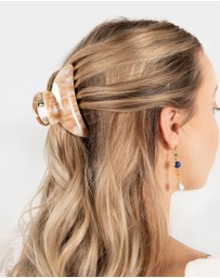 Mestige - Seashell Acetate Claw Hair Clip - 2 Pack