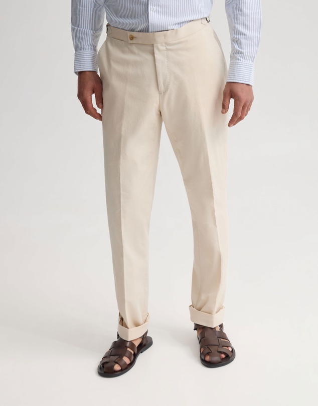 Oxford - Bryon Pants With Side Tab And Cuff