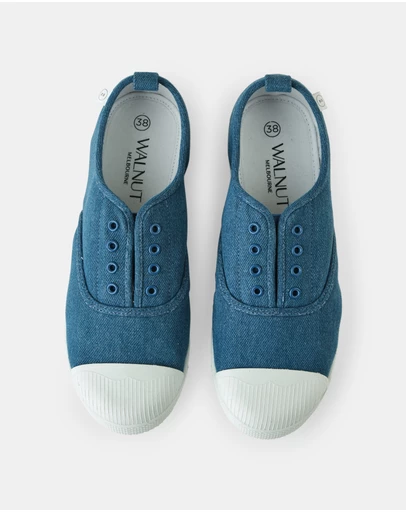 Walnut Melbourne - Euro Canvas Plimsole