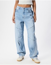 adidas Originals - Adilenium 5.0 Banana Overlay Denim Pants
