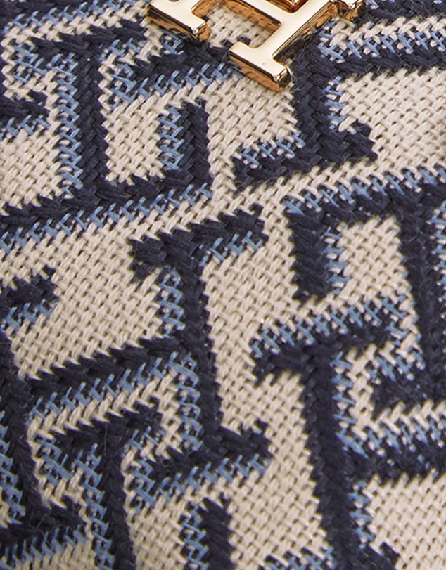 Tommy Hilfiger - Popette Jacquard Nano Tote Charm
