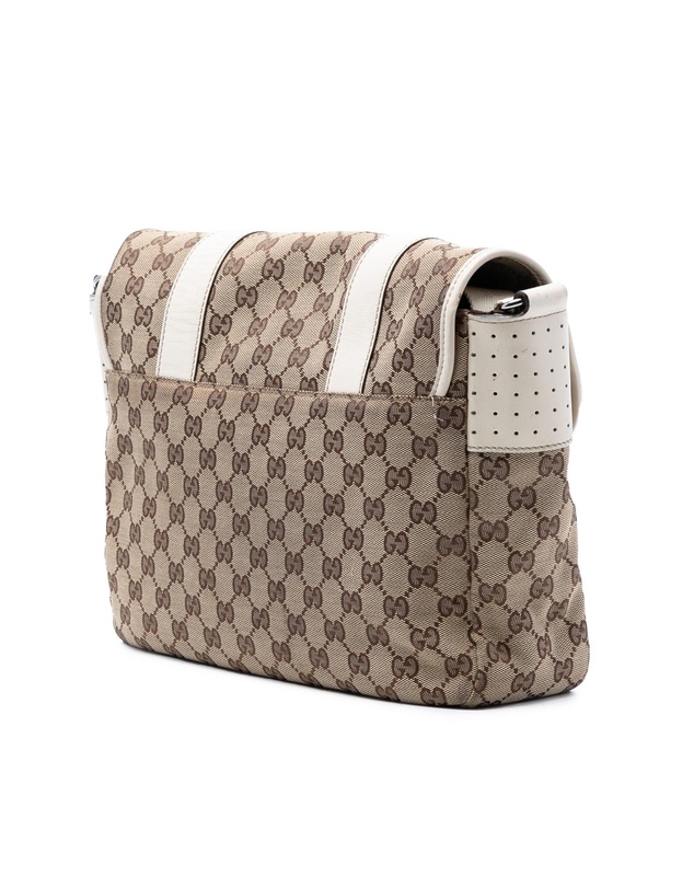 Pre-Loved by Azura Reborn - Pre-Loved GG Canvas Messenger Bag