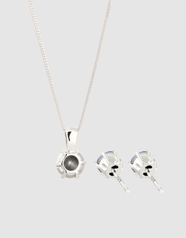 Elli Jewelry - Jewelry Set Crystal 925 Sterling Silver