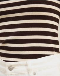 Atmos&Here - Kennedi Stripe Knit Tank