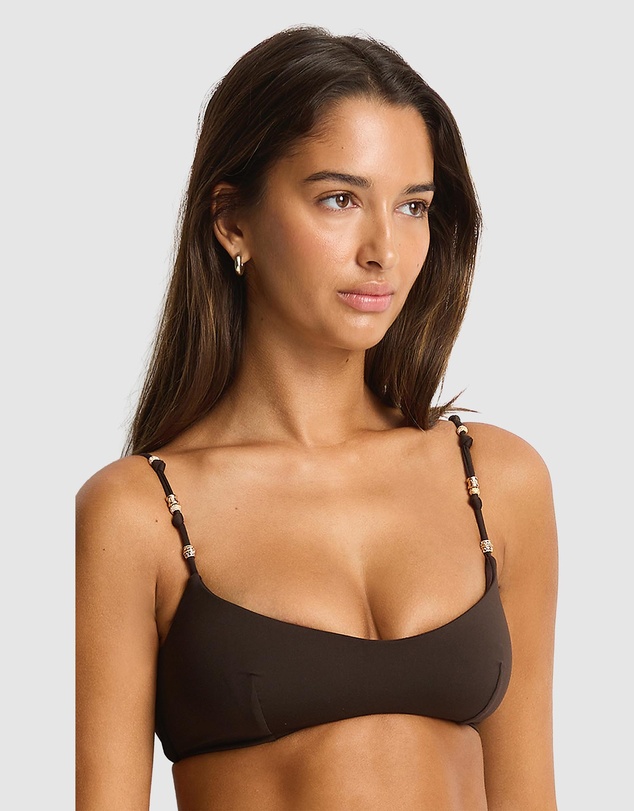 Sea Level Australia - De Luxe Scoop Neck Tie Back Bralette