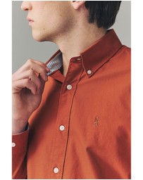 NEXT - Long Sleeve Oxford 100% Cotton Shirt Regular Fit