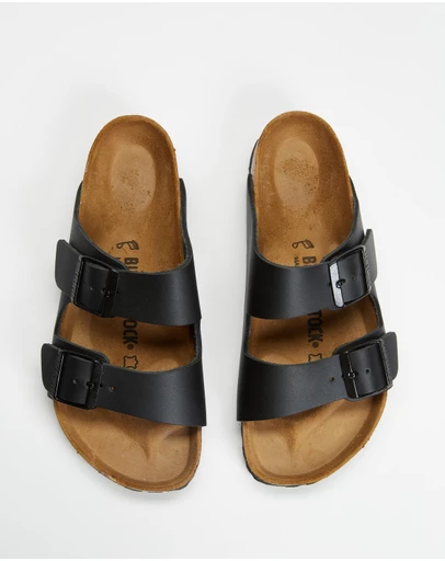 Birkenstock - Arizona Smooth Leather Regular Sandals - Unisex