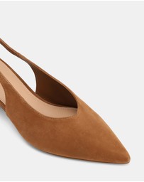 Wittner - Fatima Suede Leather Slingbacks