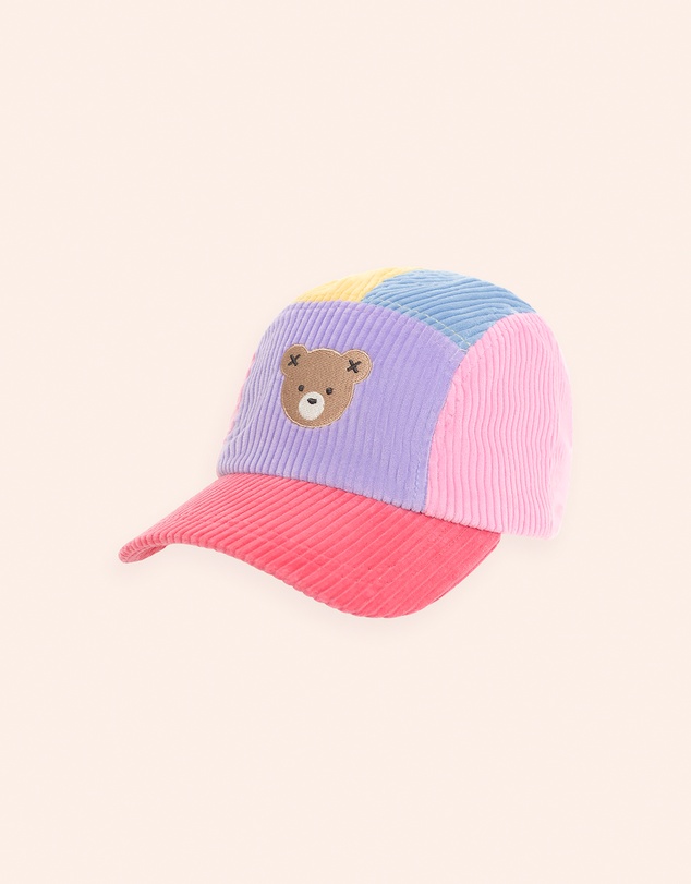 Huxbaby - Colour Block Cord Panel Cap - Babies-Kids
