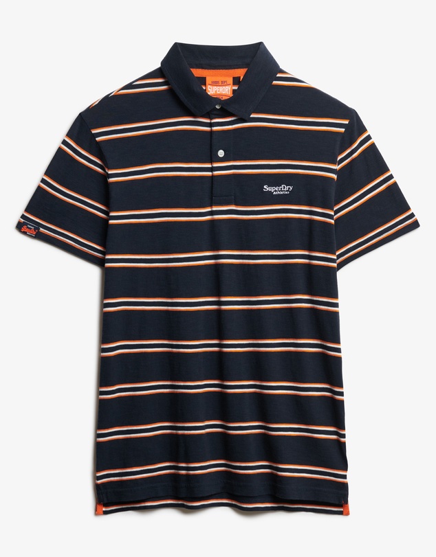 Superdry - Lightweight Stripe Jersey Polo Top