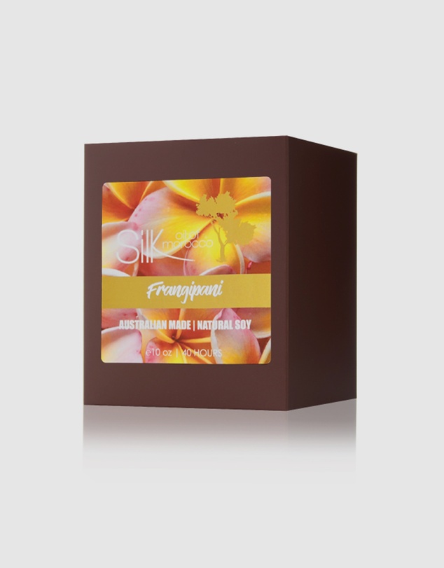 Silk Oil of Morocco - Frangipani Natural Soy Candle