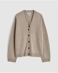 COS - Cashmere V-Neck Cardigan