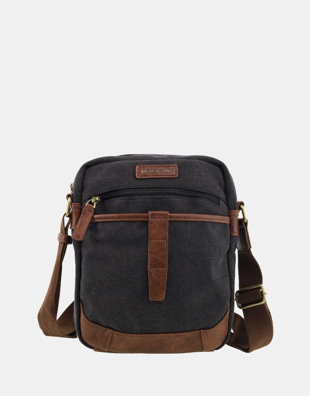 Pierre Cardin - Pierre Cardin Canvas Crossbody Bag