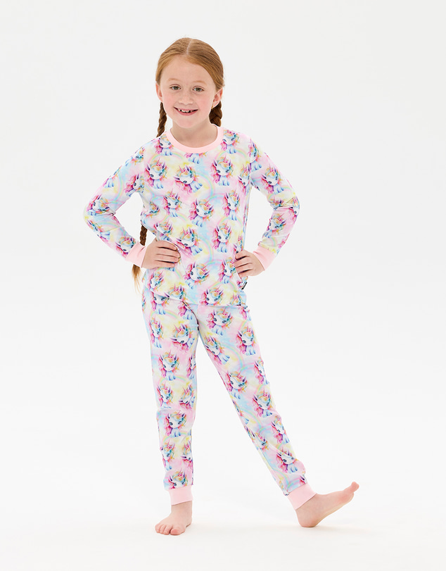 Rock Your Kid - Unicorn Pony Long Sleeve Clara Sleep Set