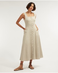 Amelius - Lucie Buttoned Midi Dress