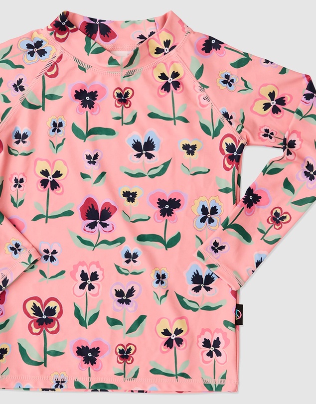 Kip&Co - Pretty Pansy Rash Vest - Babies-Teens