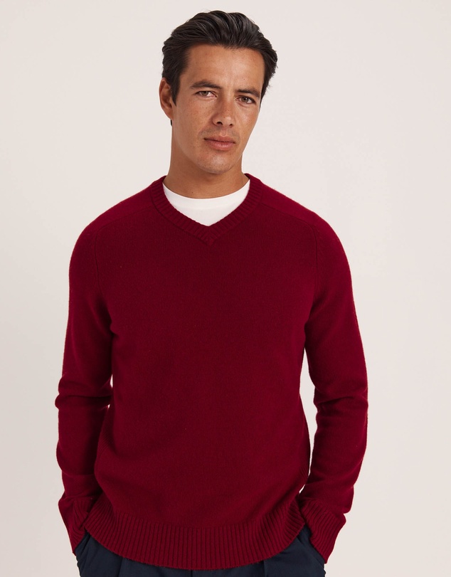 SABA - Solo Wool V Neck Knit
