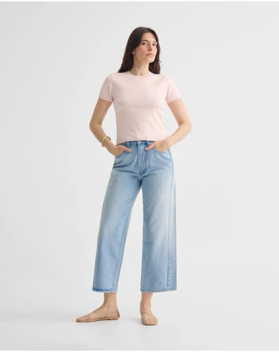 Oxford - Riva Barrel Leg Jeans