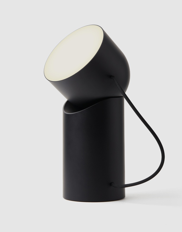 Lexon - Lexon Orbe Portable Led Lamp With Moving Head - Black