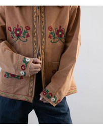 Found - Canvas Embroidered Work Jacket