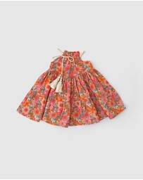 WITH LOVE FOR KIDS - Cotton Muslin Dress - Babies - Kids