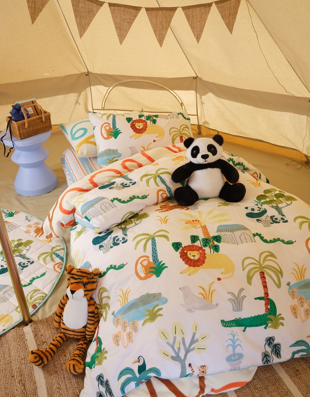 Linen House Kids - Creatures Great and Small Play Mat