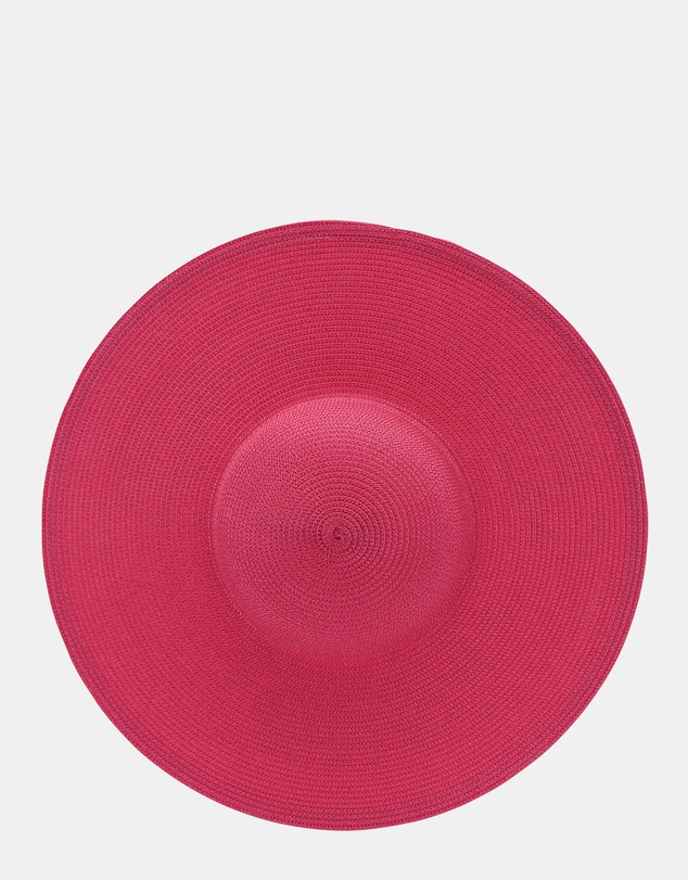 Morgan & Taylor - Mona Racewear Plate Hat in Magenta Pink