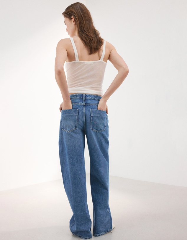 M.N.G - Mid-Rise Balloon Jeans