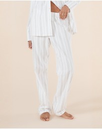Gingerlilly - Amelie Stripe Cotton Long PJ set