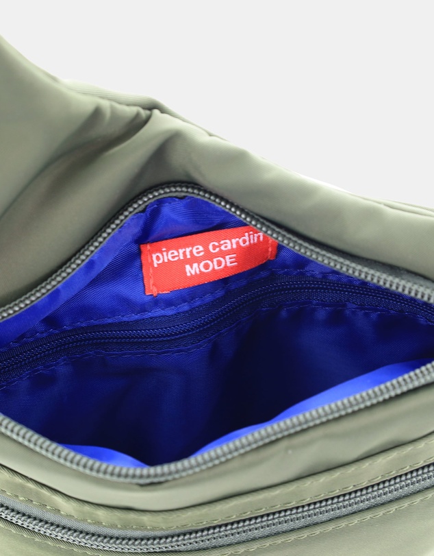 Pierre Cardin - Pierre Cardin Nylon Anti-Theft Cross Body Bag