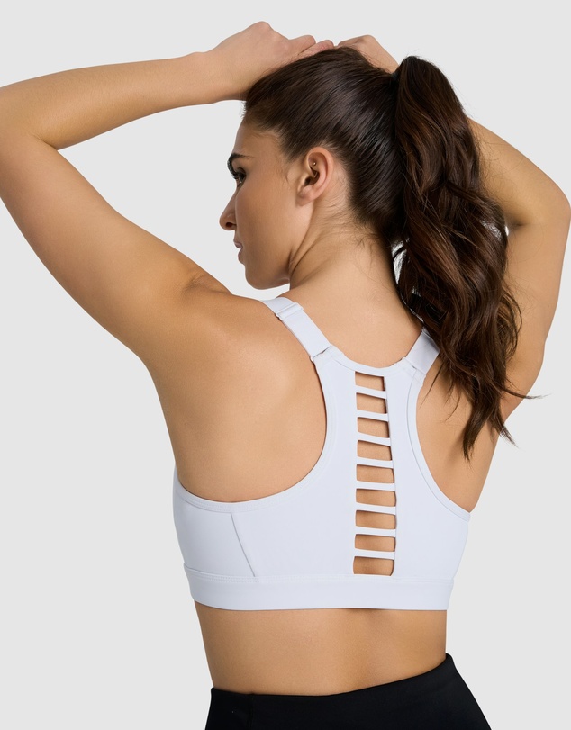 Rockwear - Velocity Zip Medium Impact Sports Bra