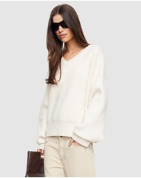 Lioness - Dolce V-Neck Knit Jumper