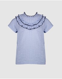 NONO - Fancy Frill Blouse Tyuna - Kids-Teens
